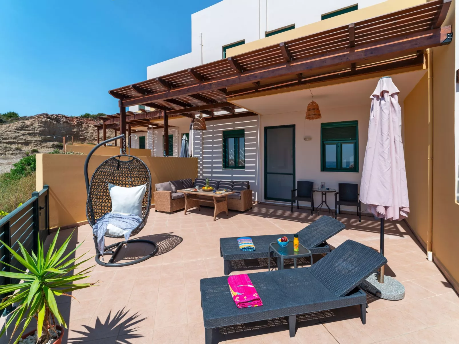 Mare Blu 1 am Strand-Inside