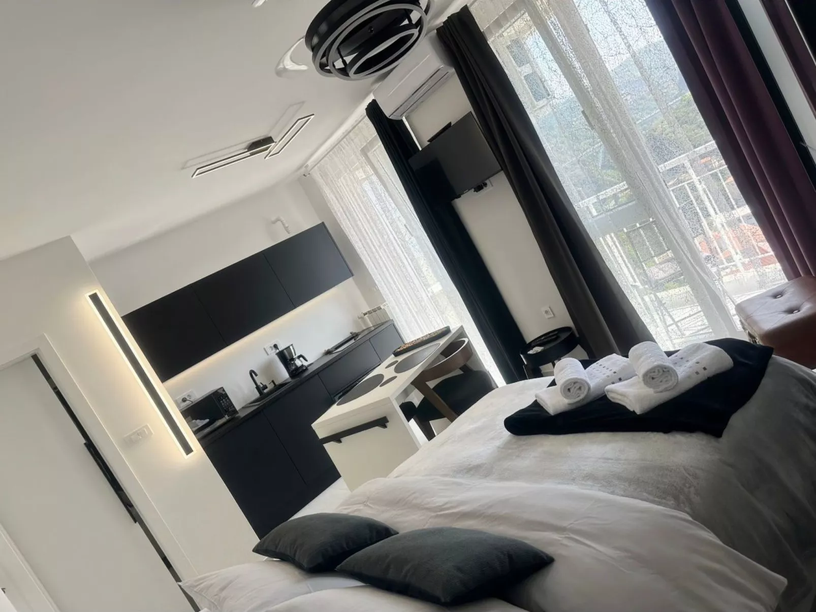 Fiorino Apartment-Studio Rijeka mit Balkon-Inside