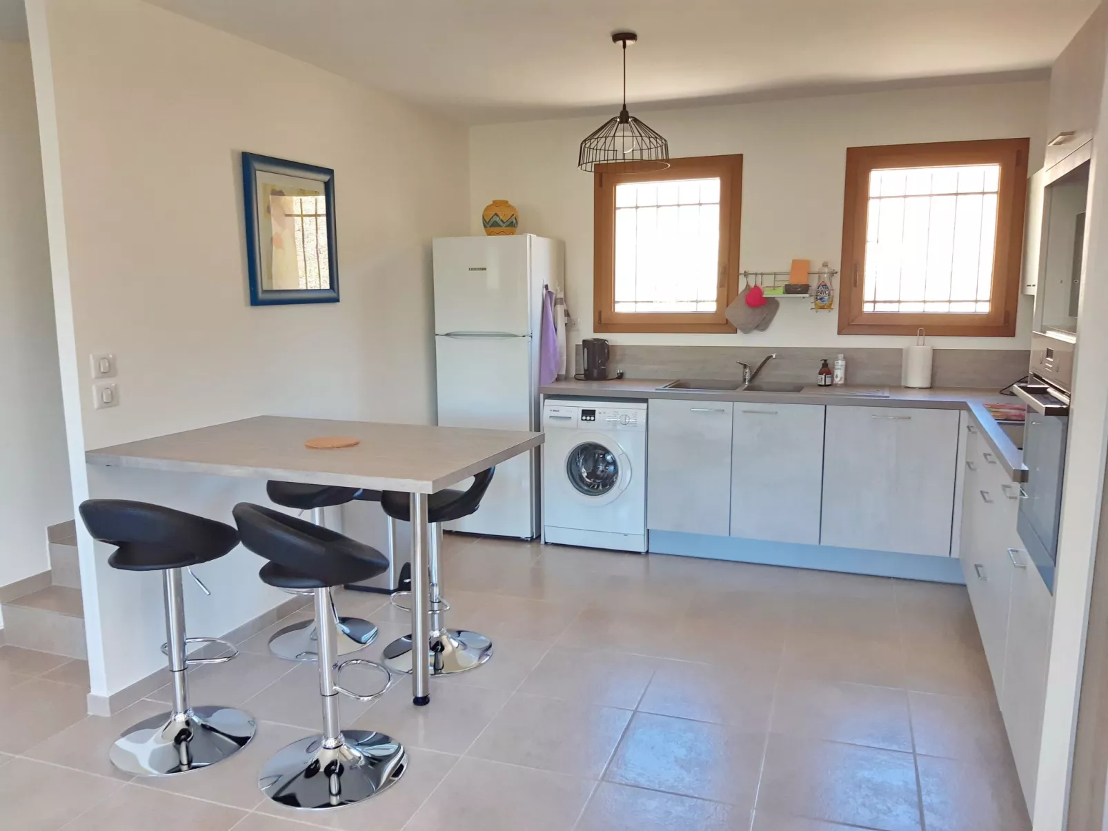 Mit Panoramablick auf den Mont Ventoux-Inside