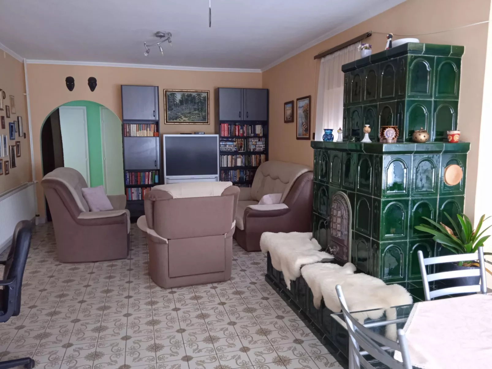 Wohnung für 12 Pers.-Dedans