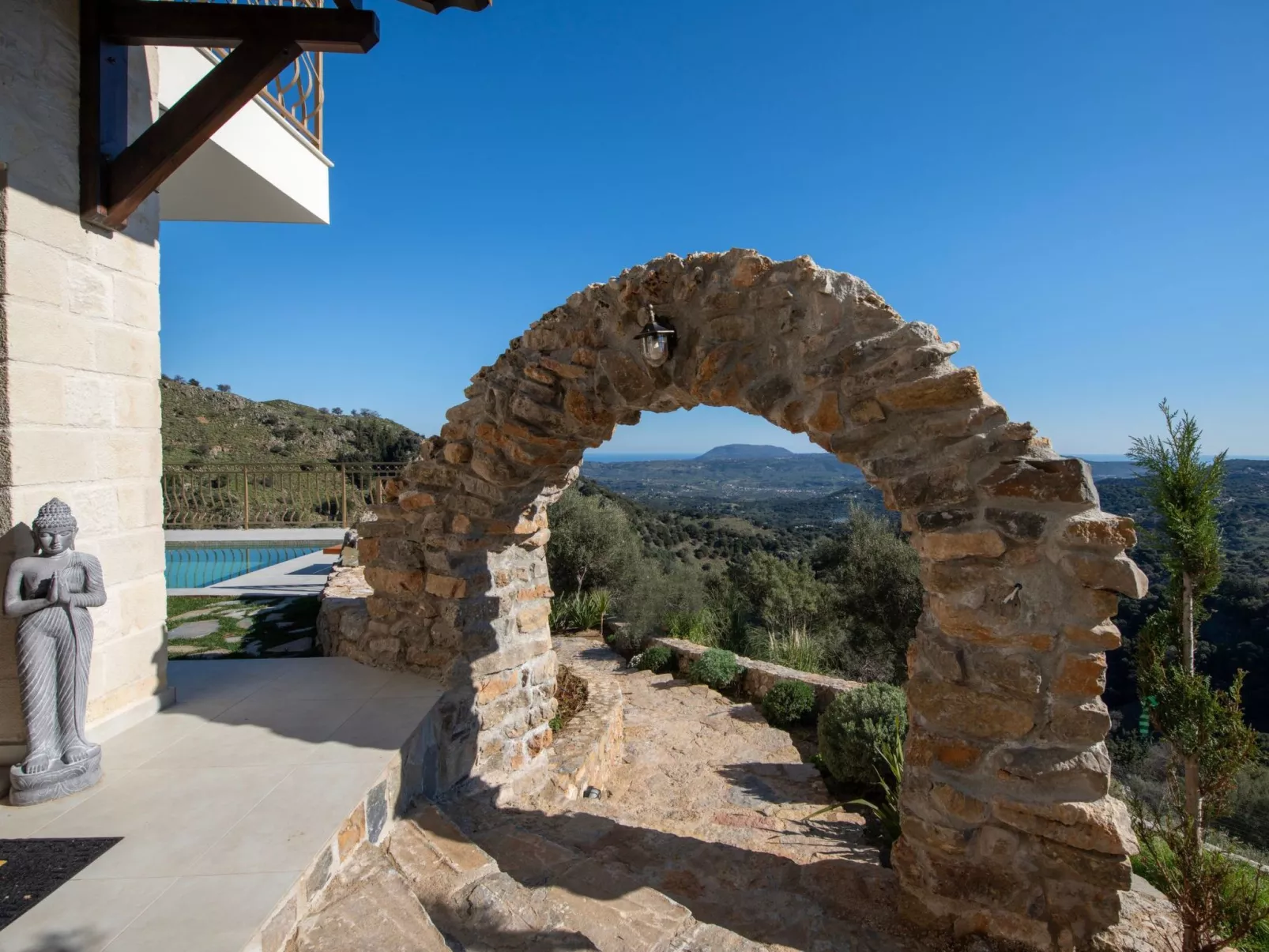 Geroulios Kastro Villa II"Free"Beheizter Pool, Whirlpool-Outside