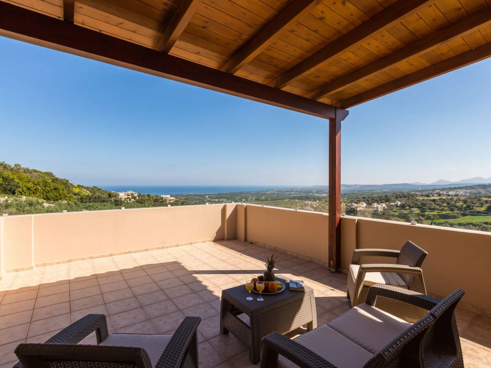 Familienfreundliche Villa mit privatem Pool und BBQ-Draußen