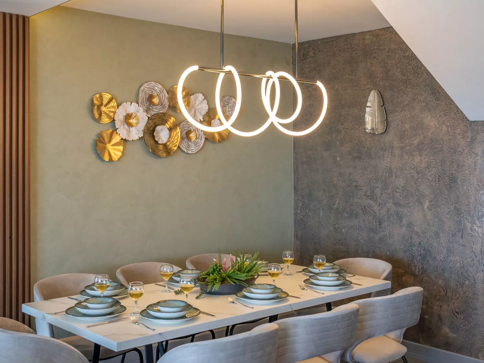 Designervilla mit Sauna Hamam Meerblick-Drinnen