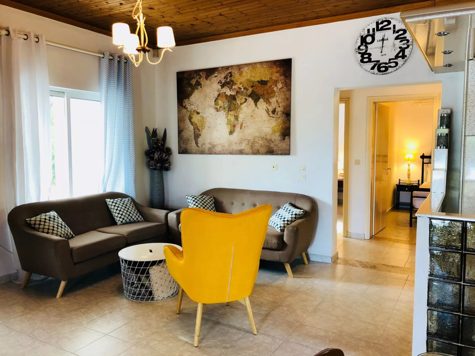 Mit Privatpool für 6 Personen ca. 105 m&sup2; in Faliraki, Ägäis (Rhodos)-Dedans