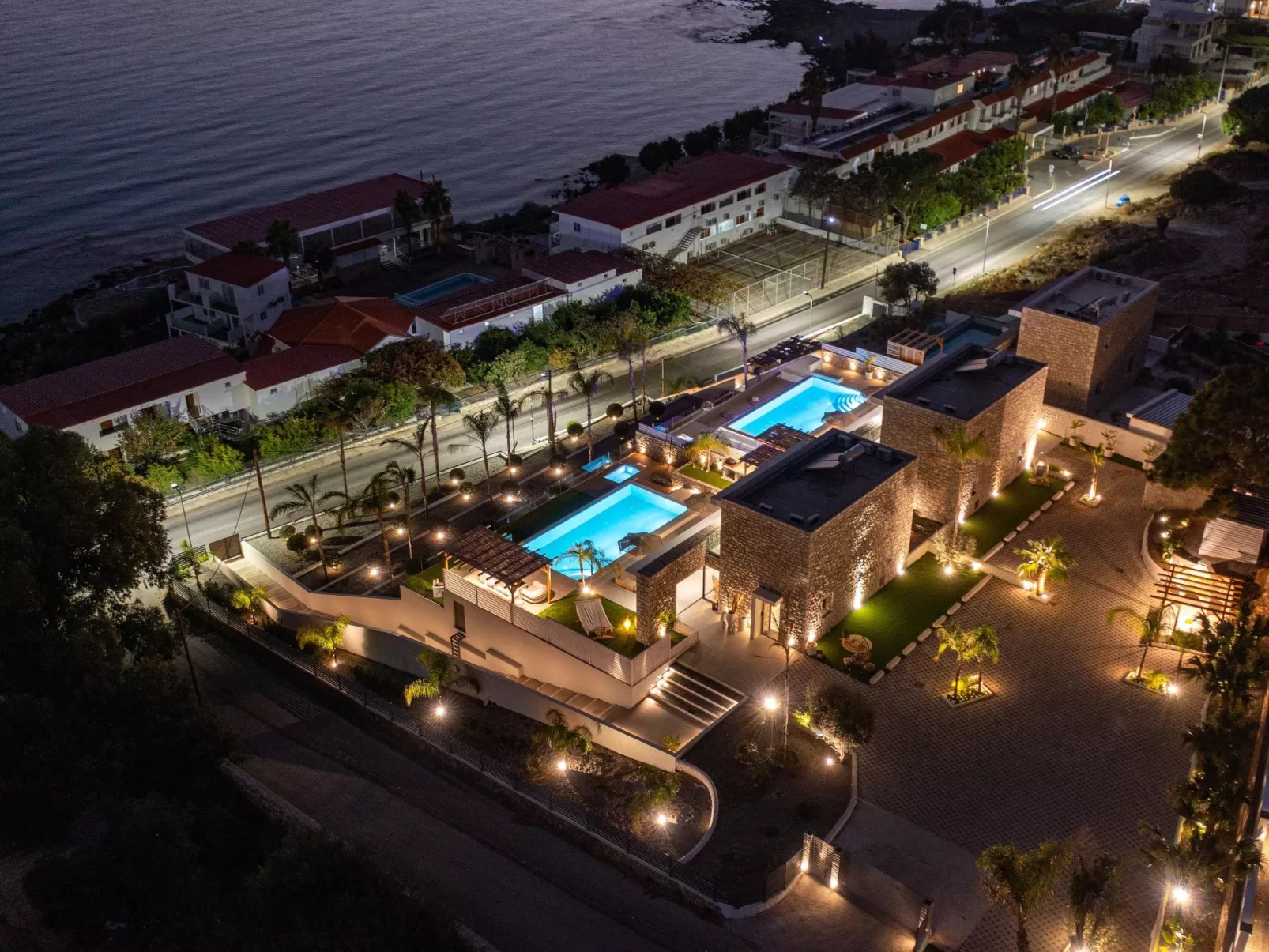 Ferienvilla Lido Blue in Strandnähe-Dehors