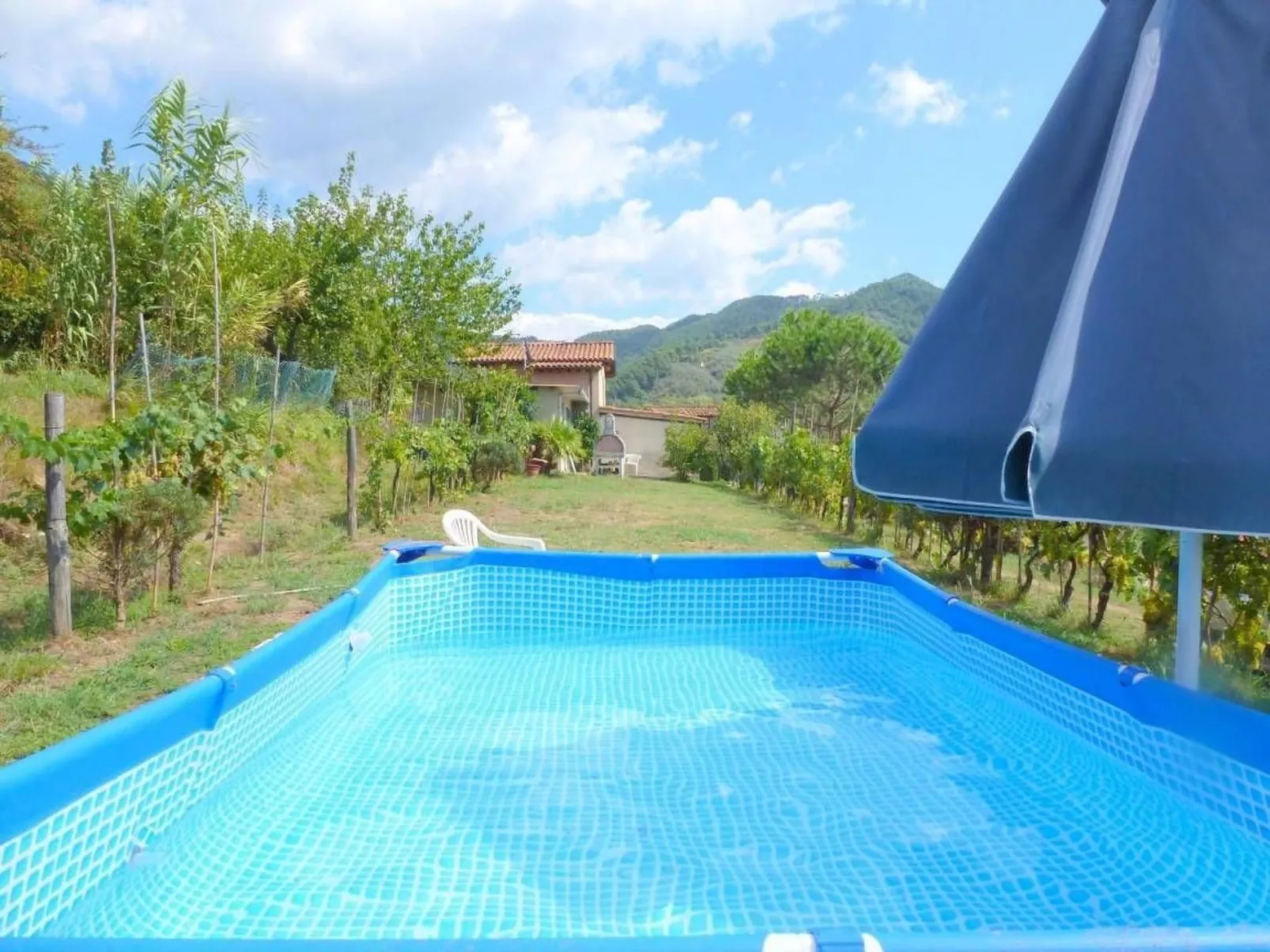 Mit privatem Pool-Outside