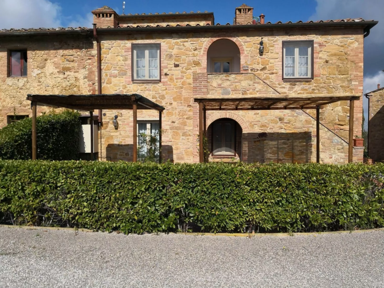 Collelungo' Wohnung mit Gemeinschaftspool-Dehors