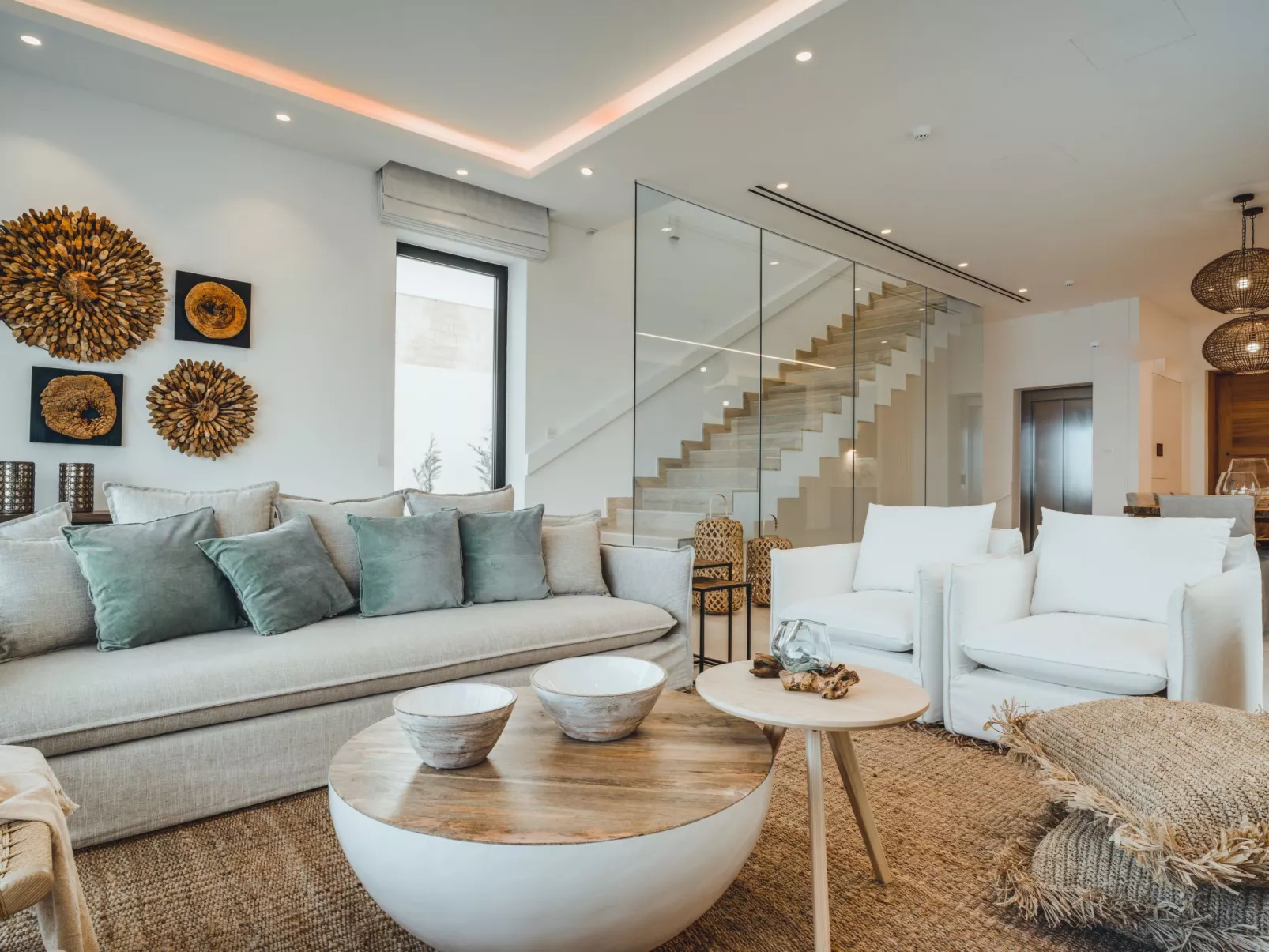 Periyiali Resort - Frontansicht Villa Nefeli - 2-Drinnen