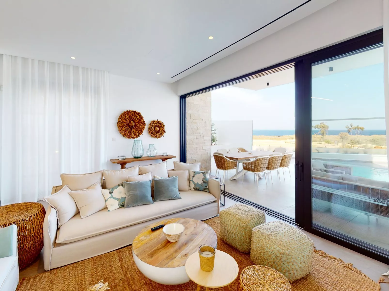 Periyiali Resort - Meerblick Villa Polymnia -22-Dehors