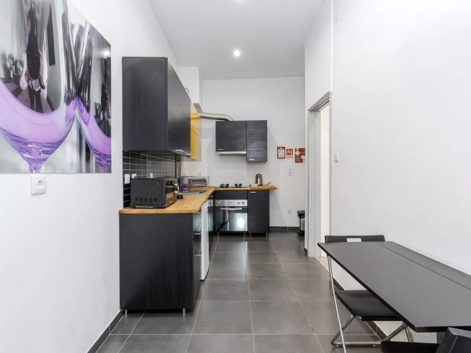 Traditionelles Haus am Meer-Drinnen