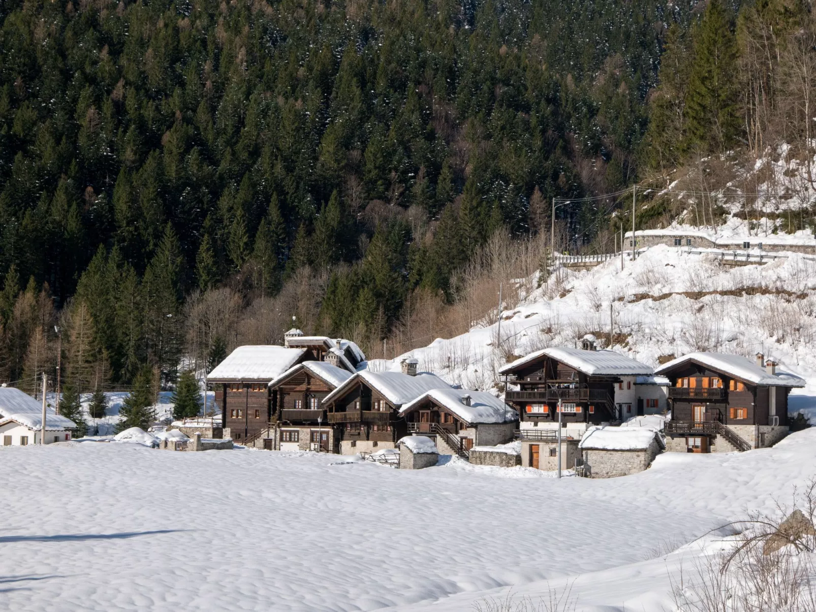 Chalet "Borgo Walser Testa 3" - Outside