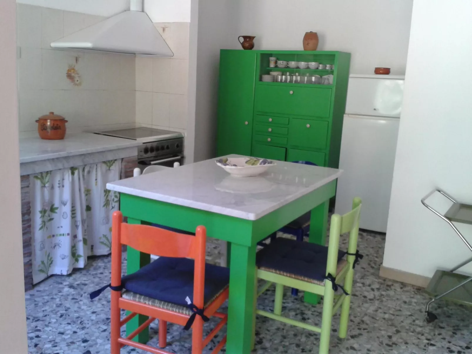 Wohnung 'Rose' mit Terrasse-Drinnen