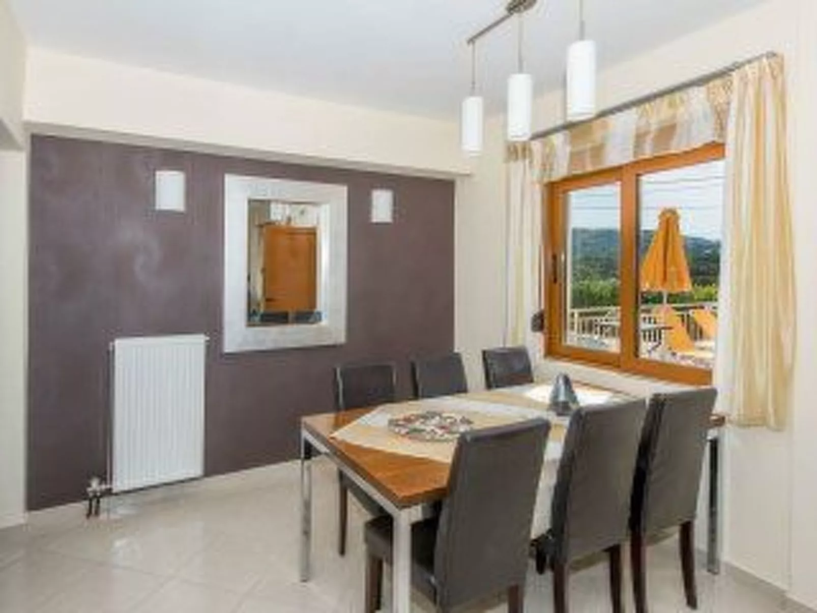 Villa Stefanos, Meerblick, privater Pool, Rethymno-Drinnen