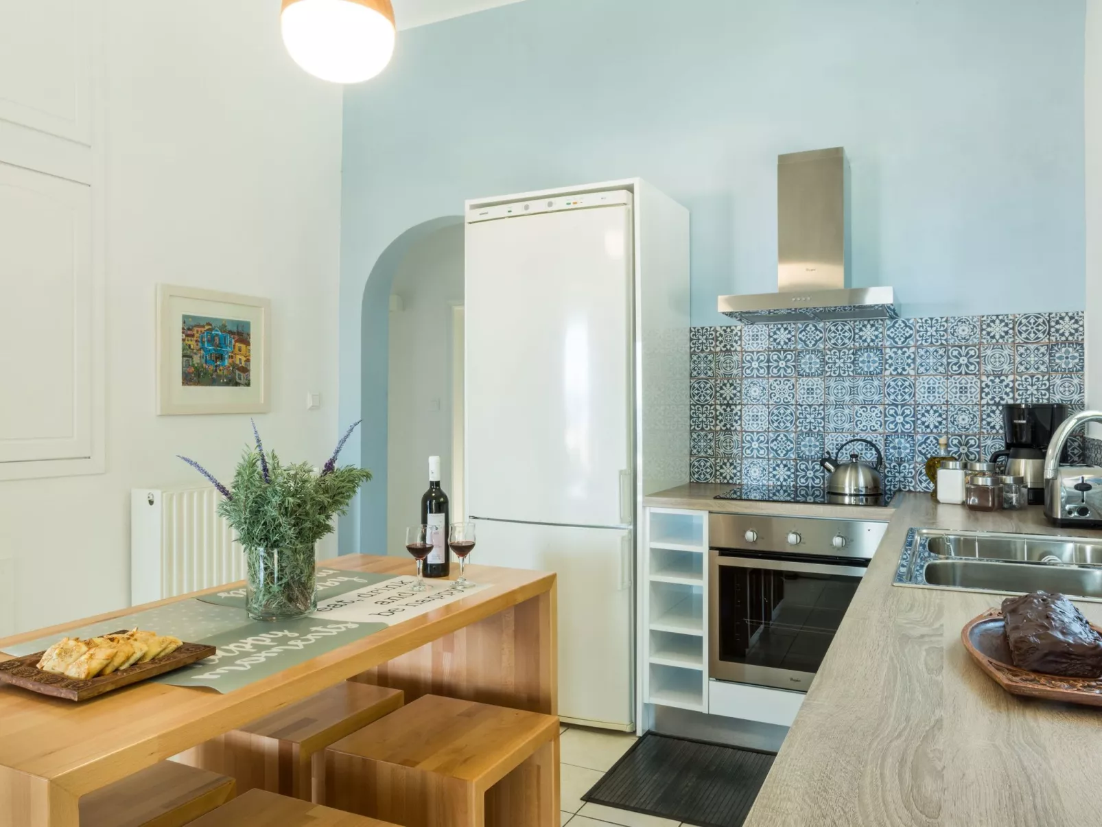 "Thea Thalassa" mit eigenem Pool-Dedans