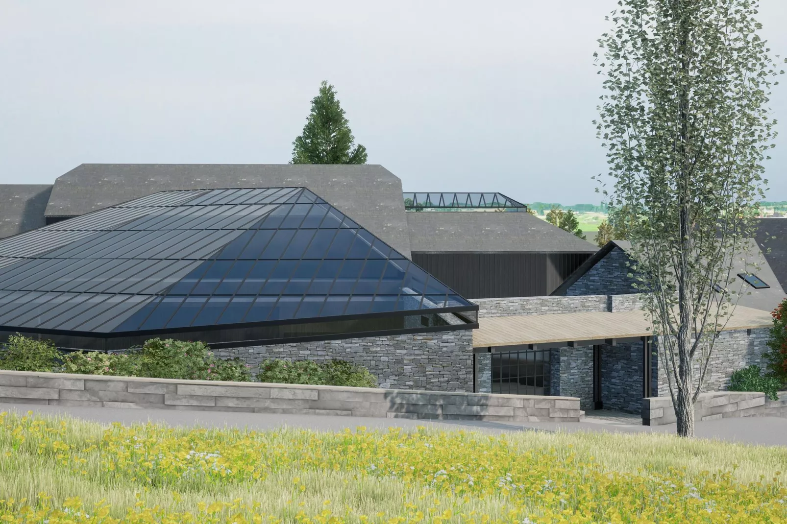 Hillview Resort Grandvoir 2-Areas summer 1km