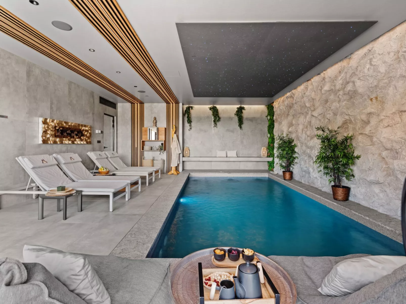 Chalet "Forest Hill" mit Hallenbad-Inside