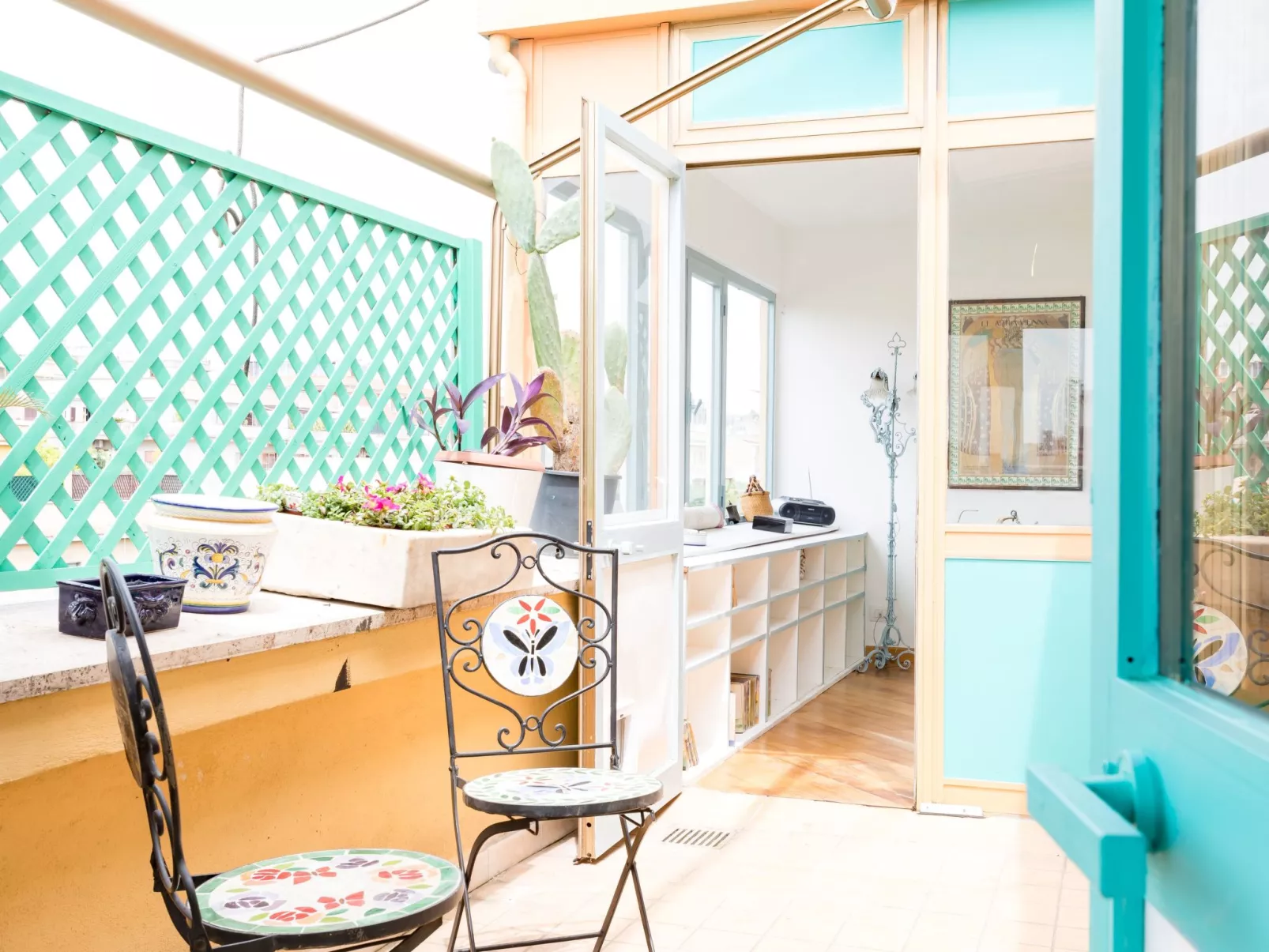 Rom Dachgeschoss mit Terrasse-Inside