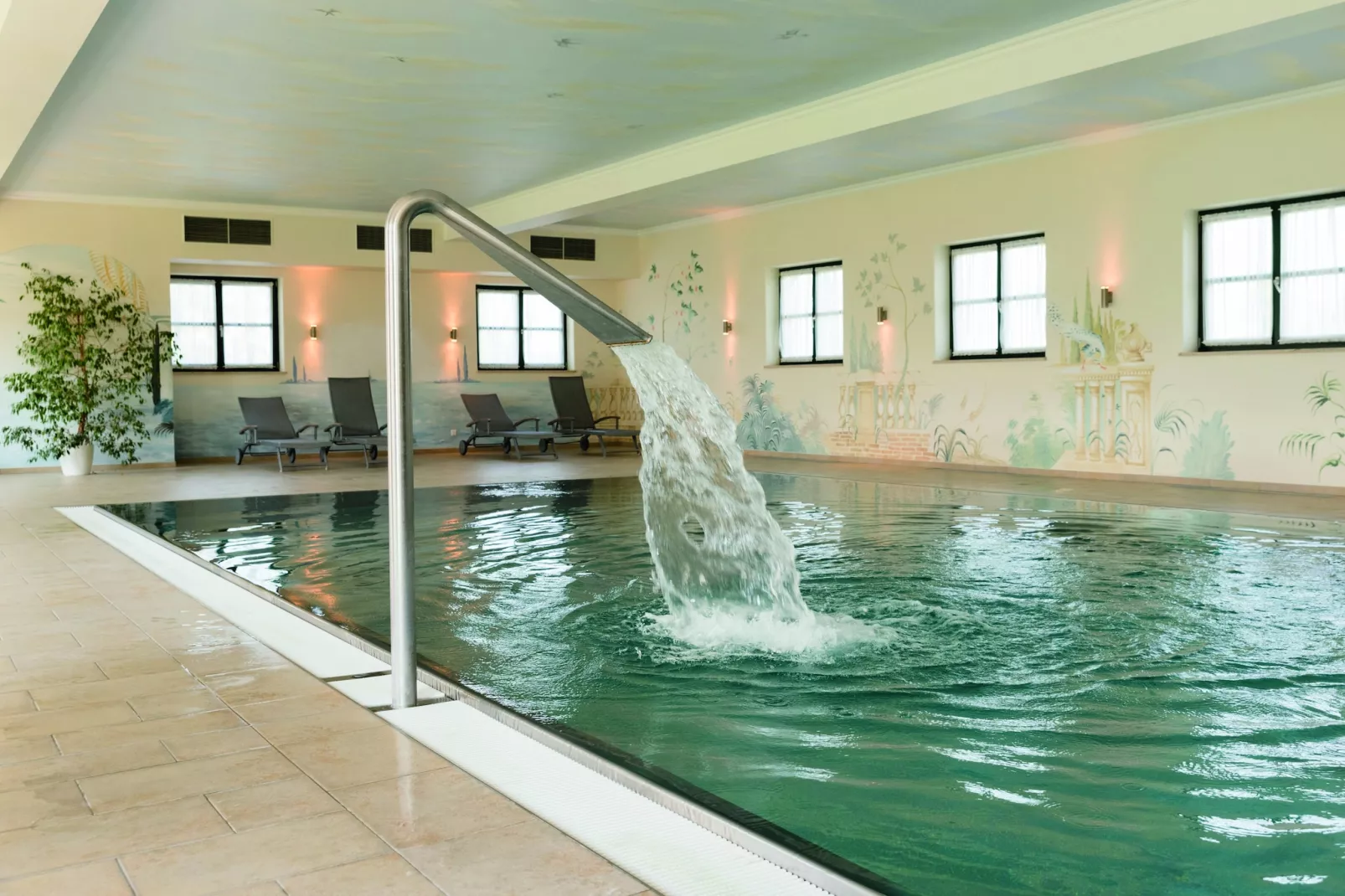 MobileHome Typ A-Schwimmbad