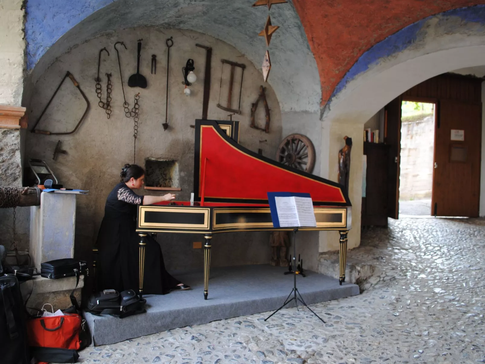 Open Space Penthouse im Schloss mit Seeblick-Draußen