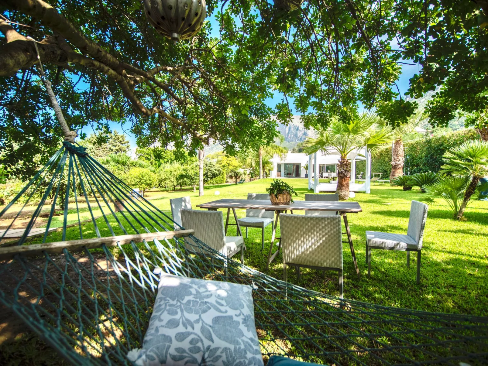 Villa Re di Denari in Terrasini-Draußen