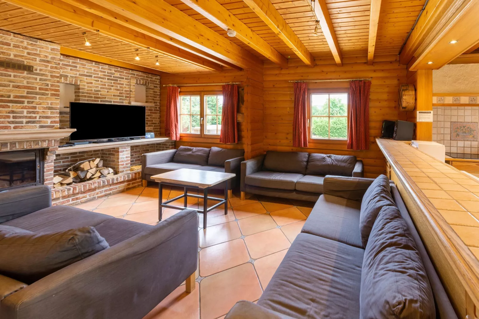 Chalet Californien-Living room