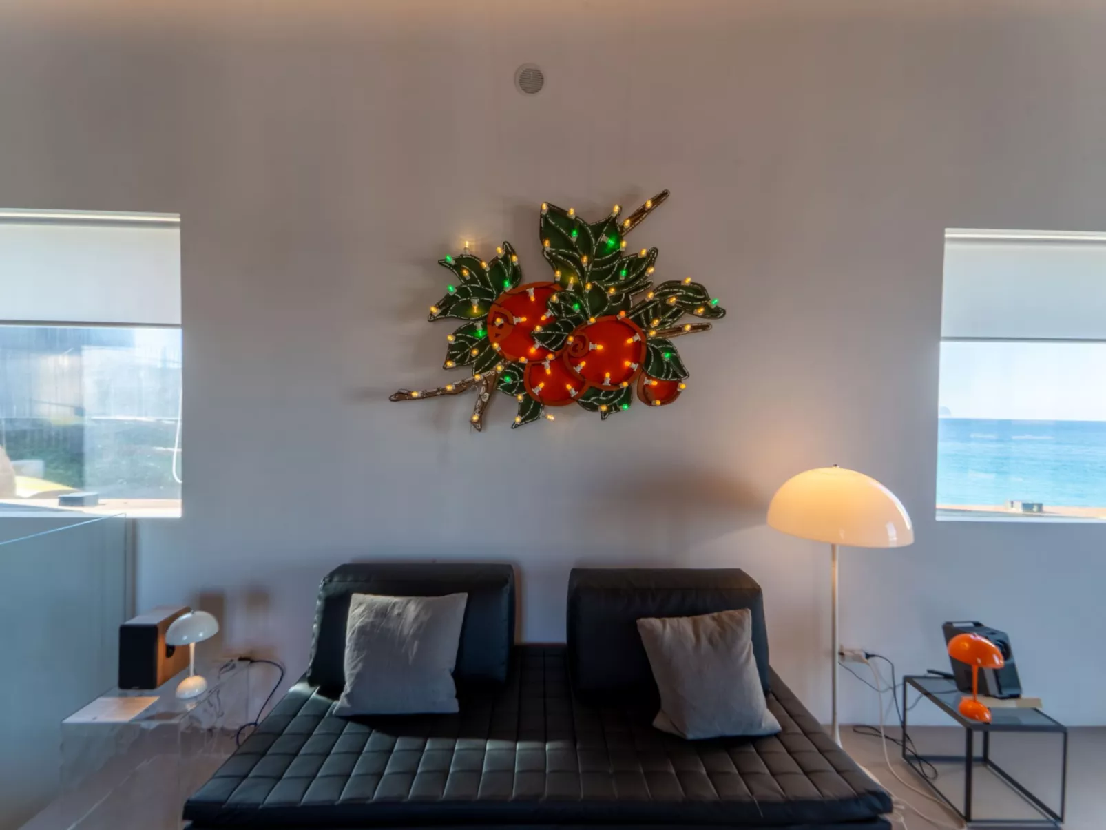 Luxuriöse Flucht mit Meerblick-Dedans