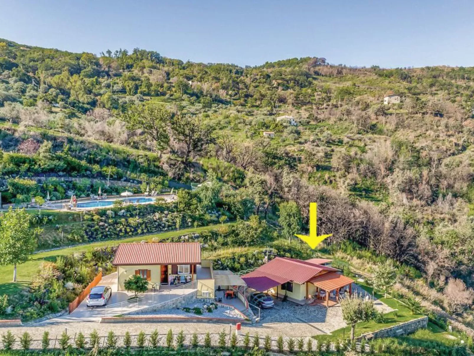Chalet 'Panorama' mit Infinity-Pool-Inside