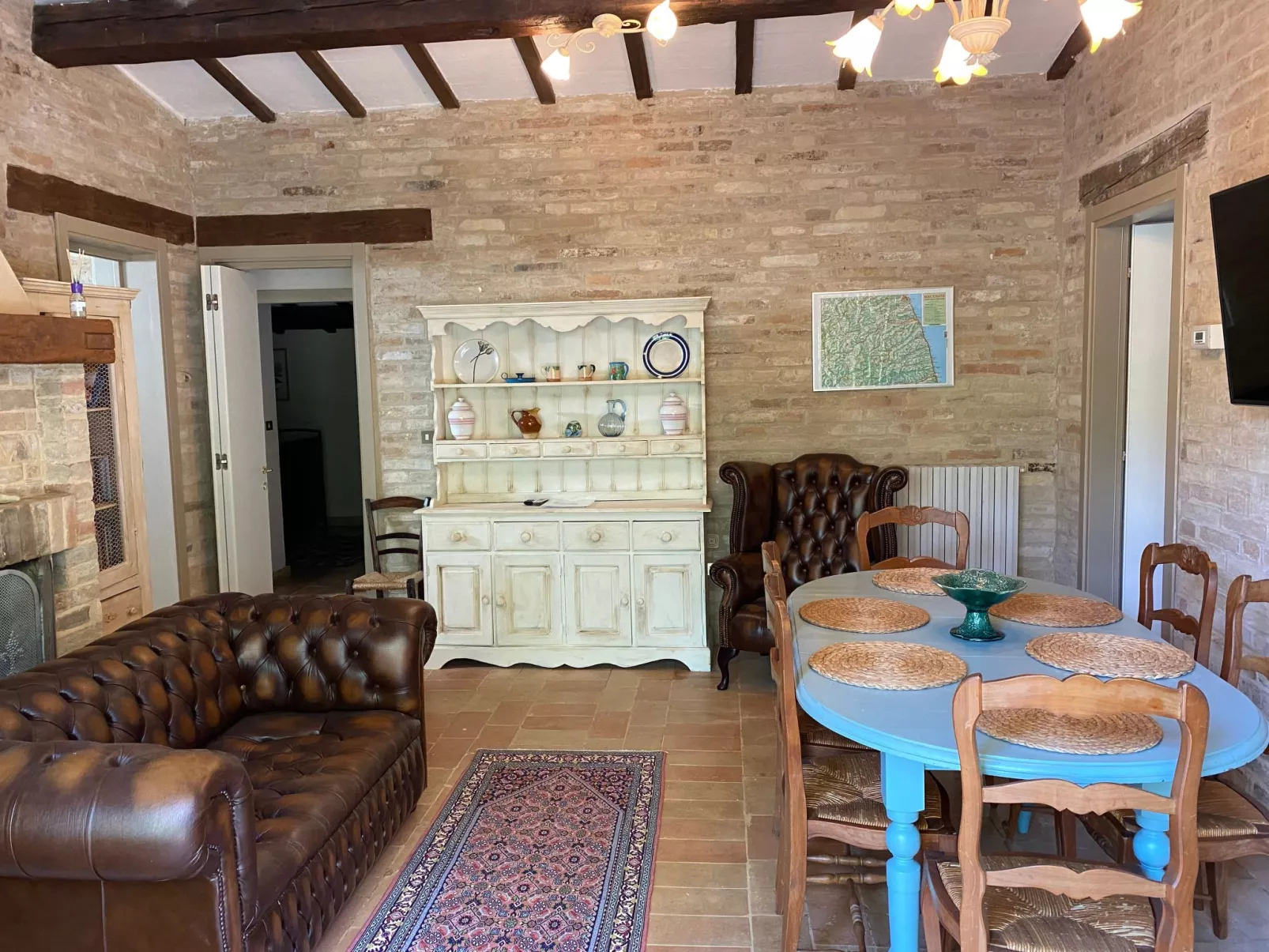 Landgut "Casale Iris"-Drinnen