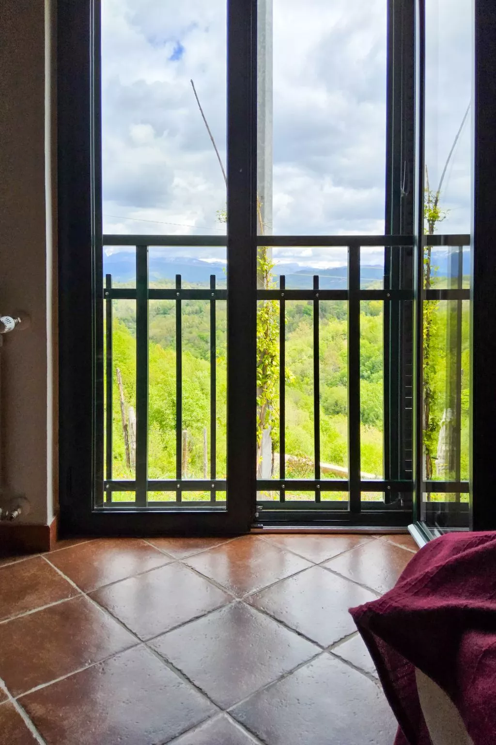 Mini-Appartement Casa Colombana mit Panoramablick - Drinnen