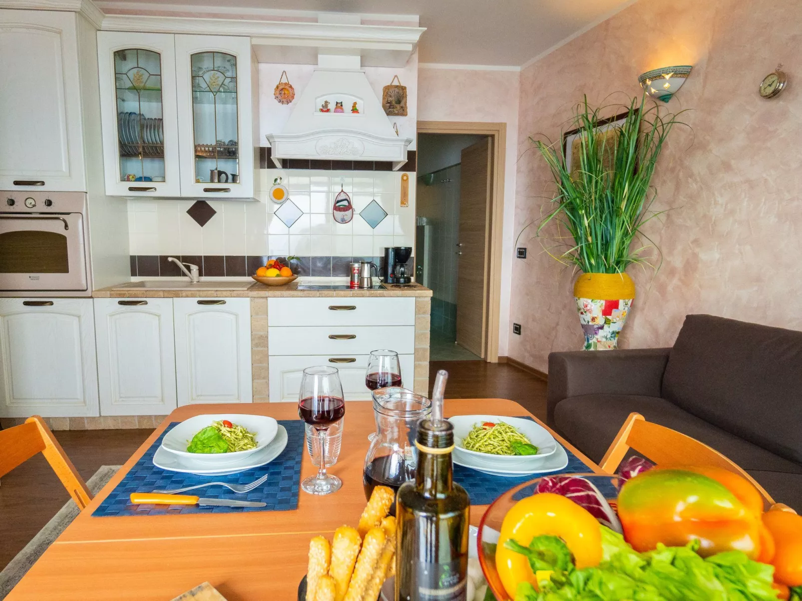 Mantegna - garten mit seeblick und schwimmbad-Drinnen