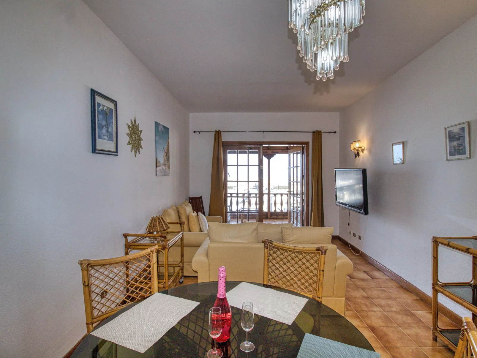 Panoramica Los Gigantes Meerblick-Dedans