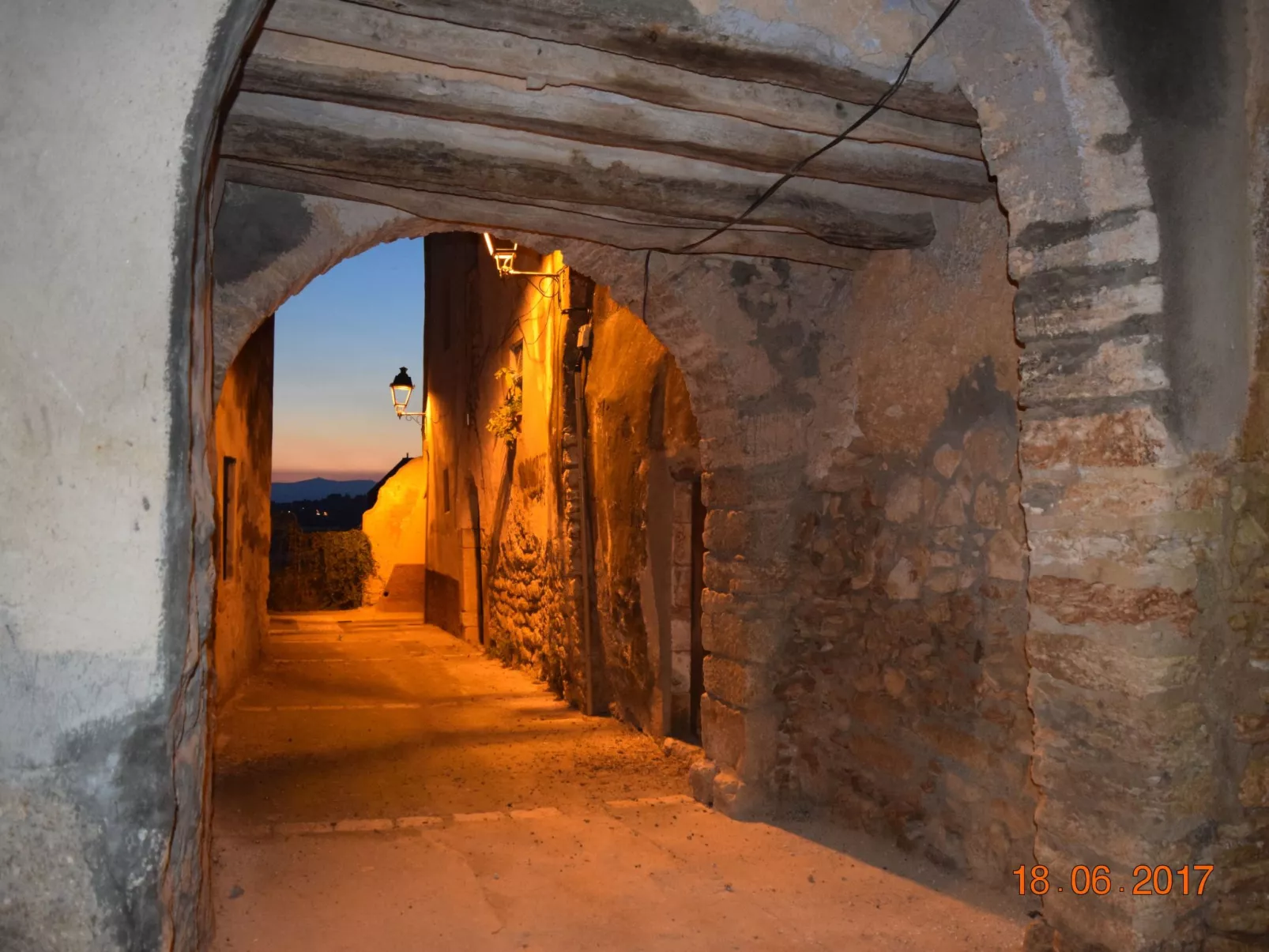 Fachwerkhaus "Casa Entera".-Draußen