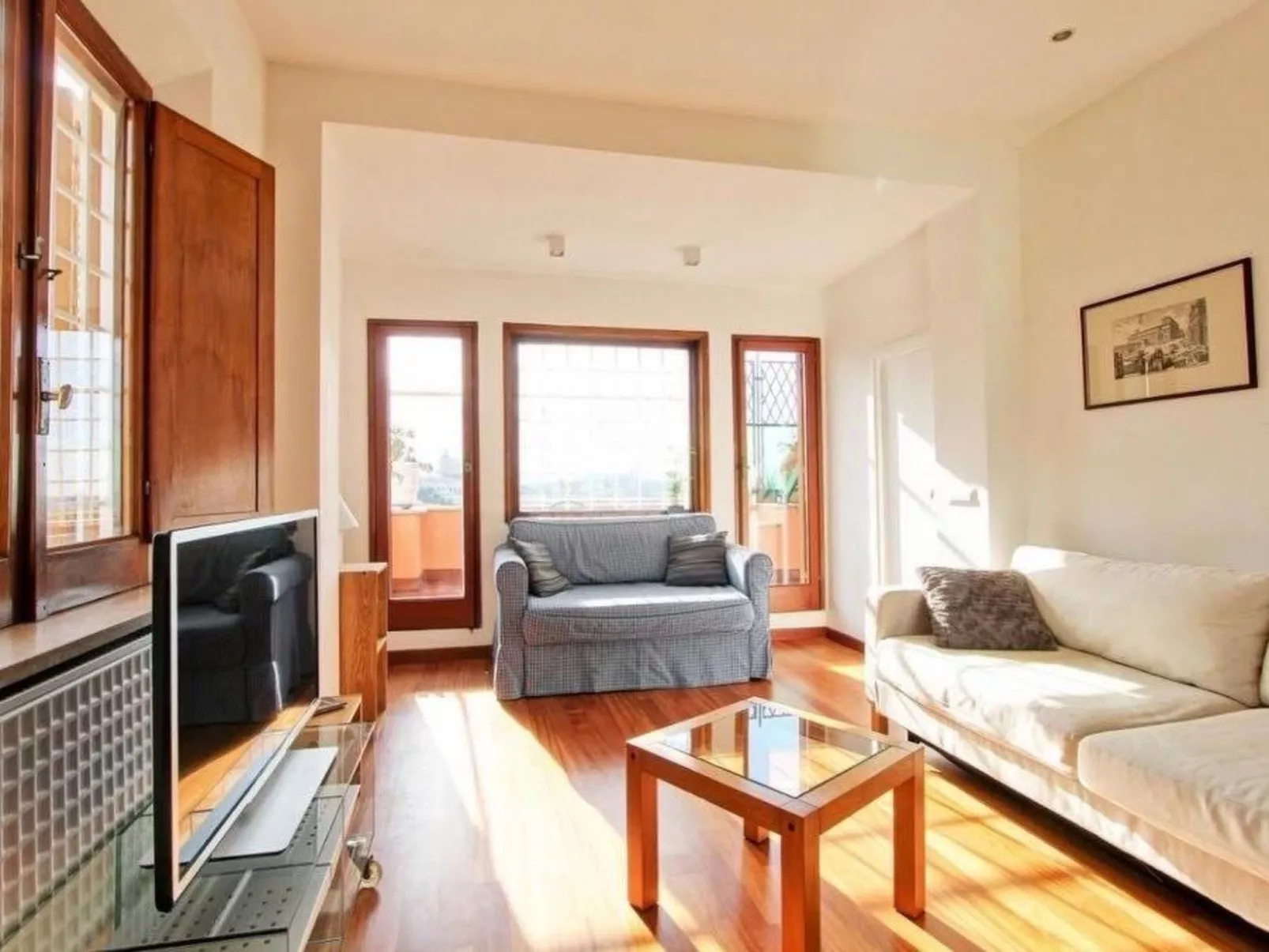 Spanische Treppe Rom Blick-Inside