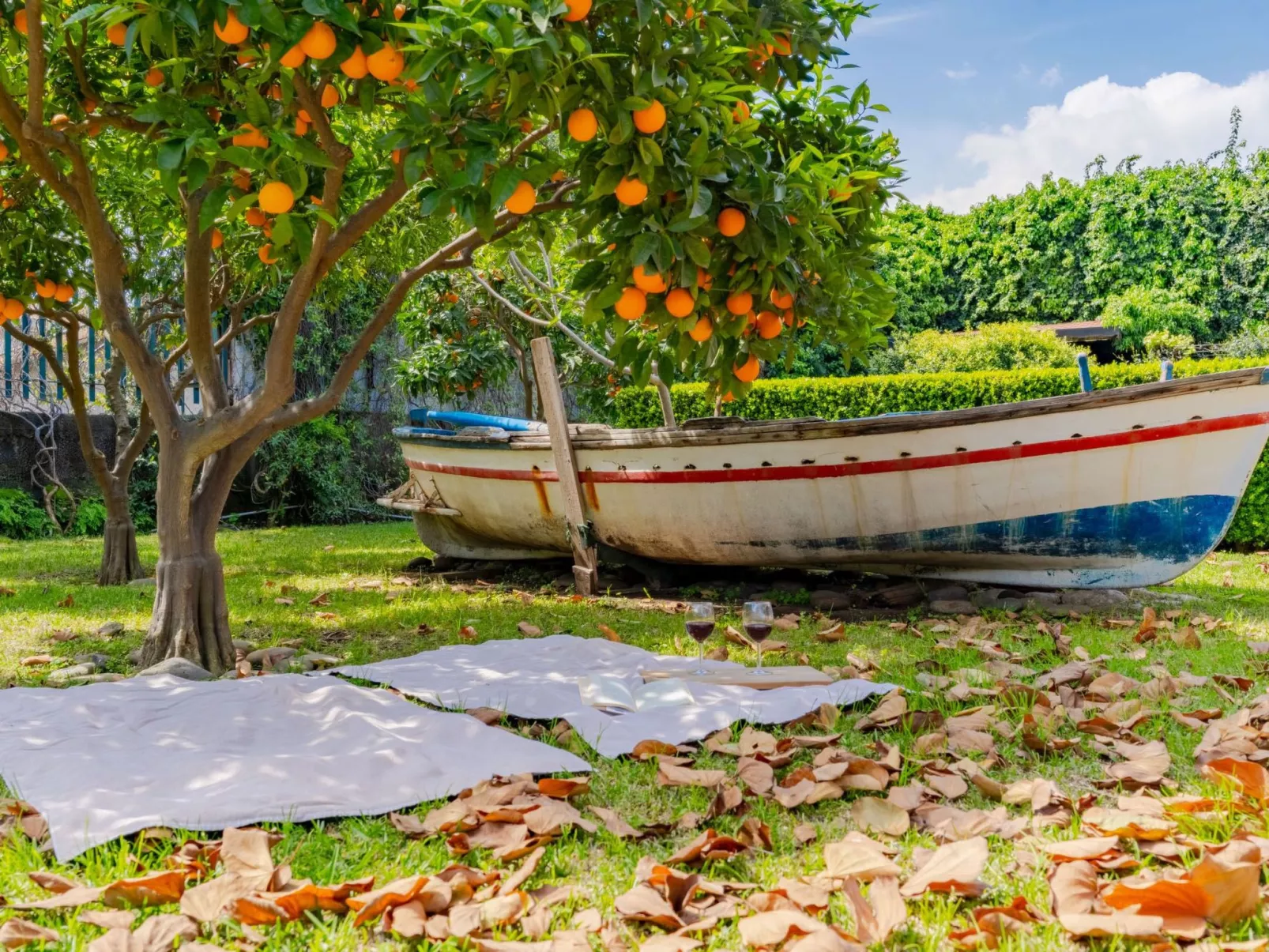 Ätna, Meer und Grün - Doppelzimmer-Draußen