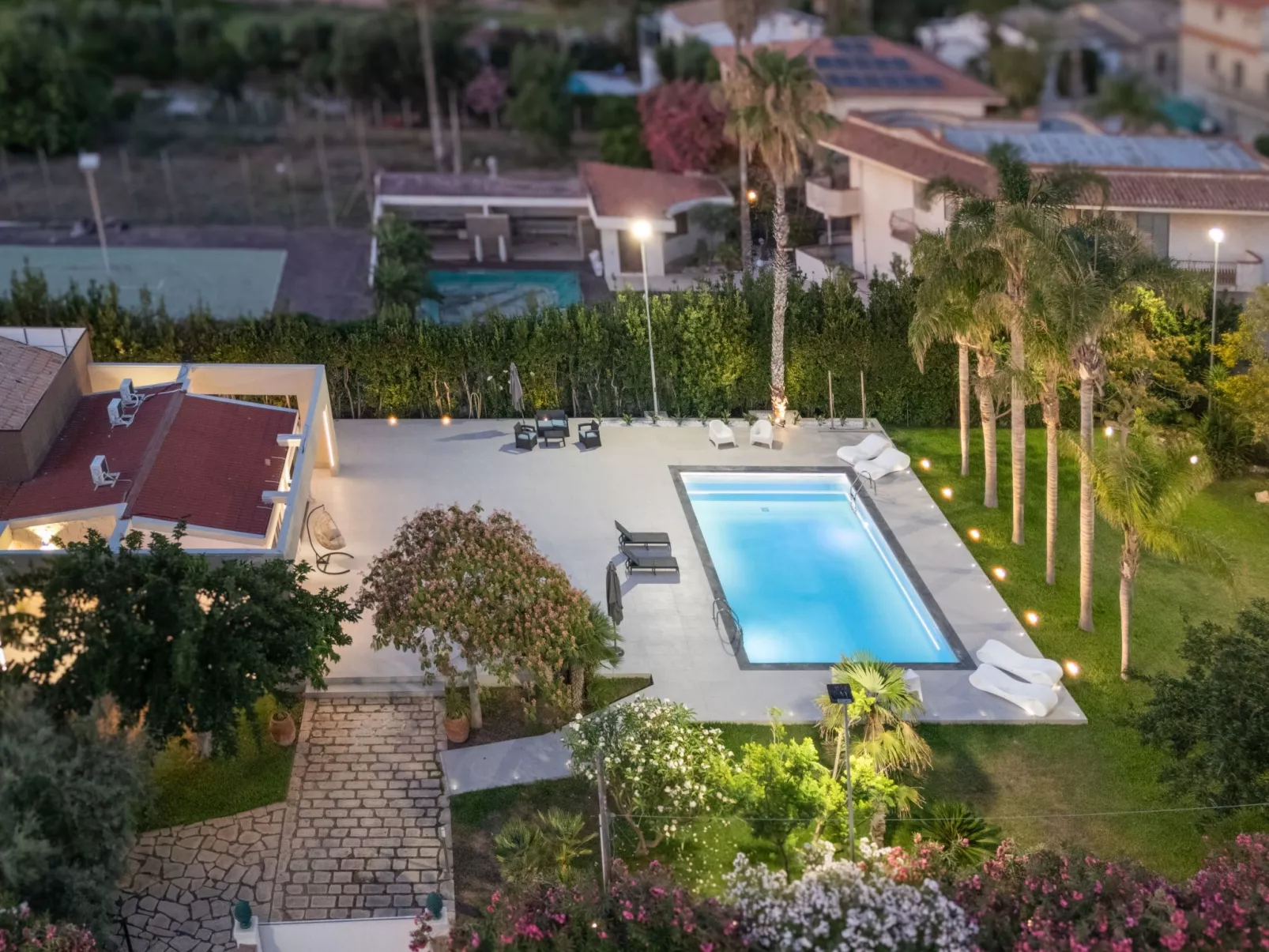 Nereide, Luxusvilla mit Pool am Meer-Inside