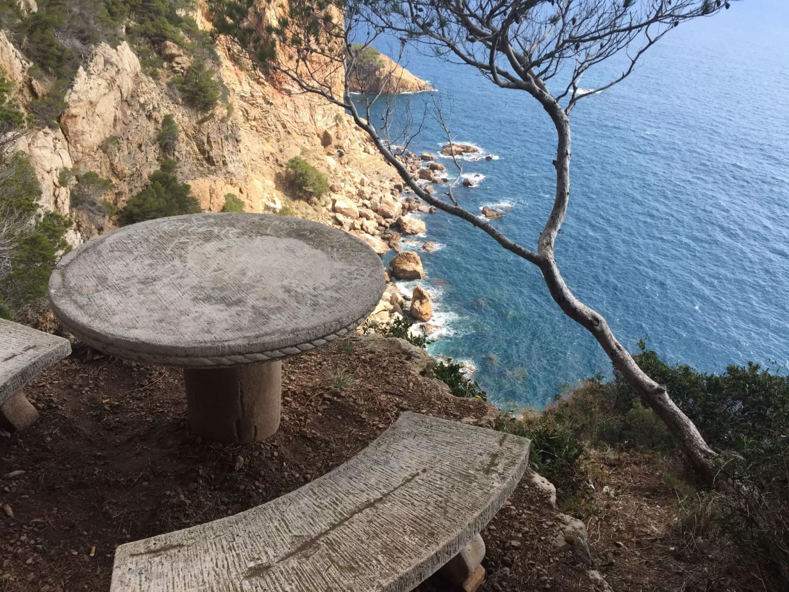 Gemütliches Ferienhaus mit Pool und Meerblick-Dehors