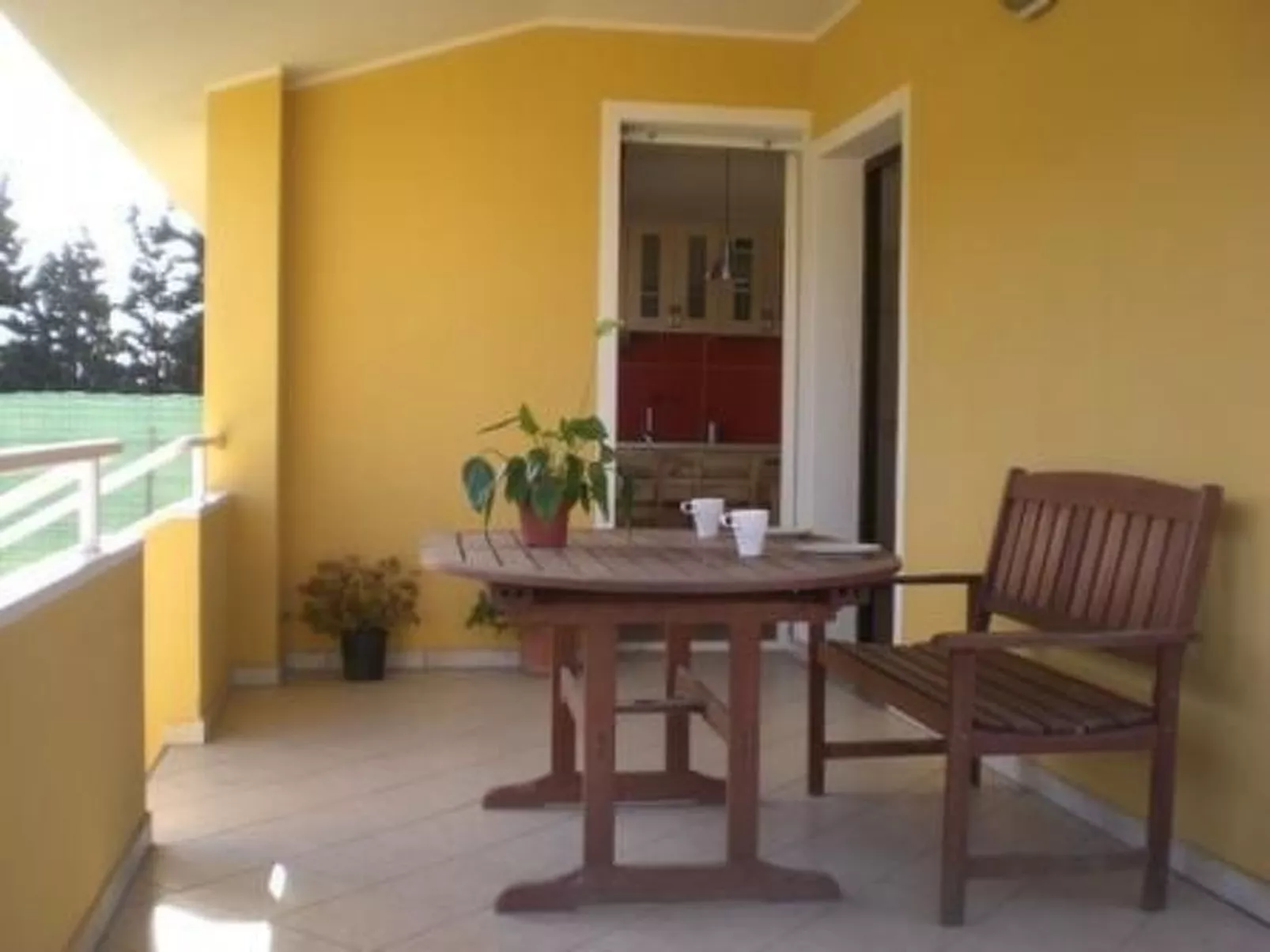 Wohnung in Soleminis mit Grill-Inside