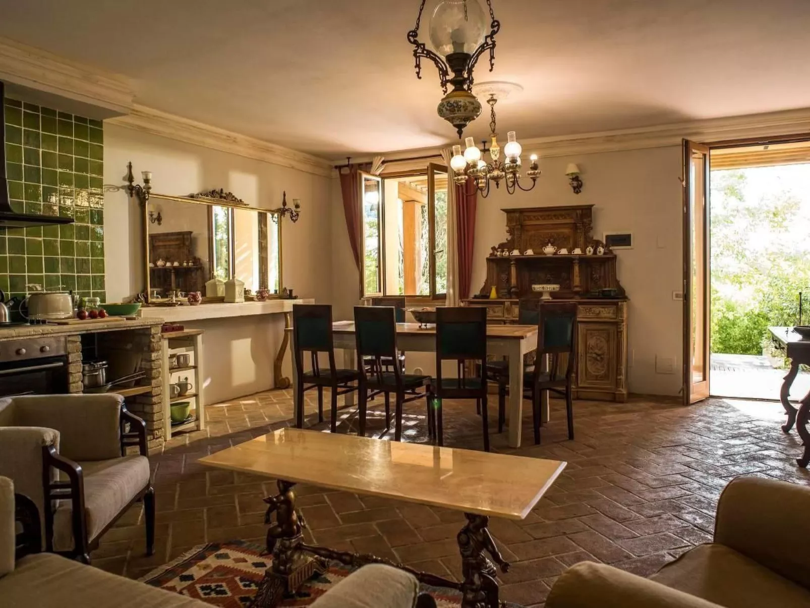 Wohnung "Villa Famiglia5" mit Blick auf das Wasser - Dedans