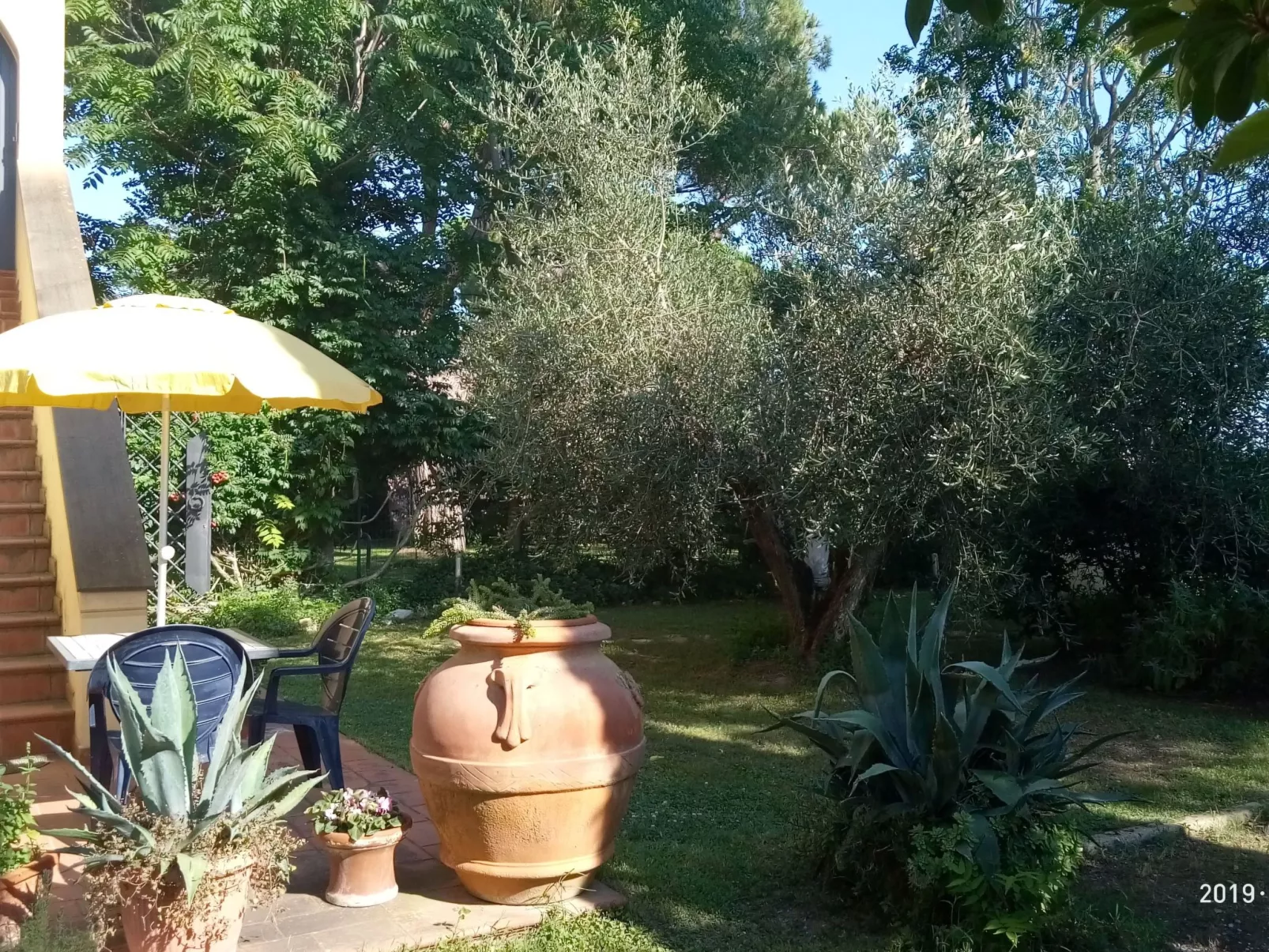 Komfortables Studio für 2 Personen-Draußen