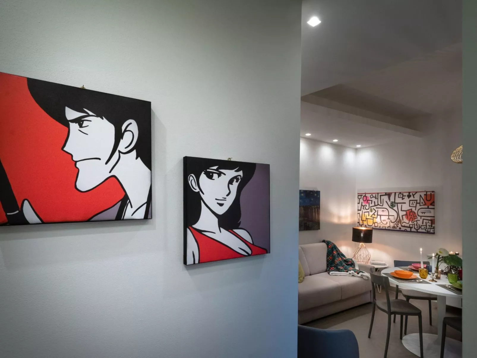 Garten' Ferienwohnung mit privatem Garten-Inside