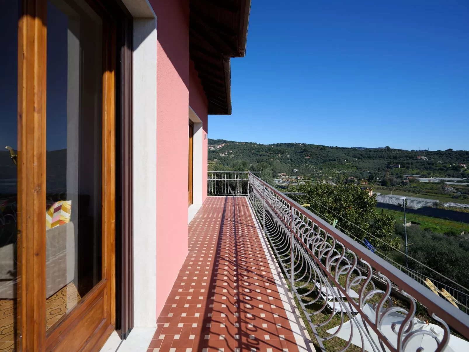 Villa Camilla Wohnung Terrasse-Draußen