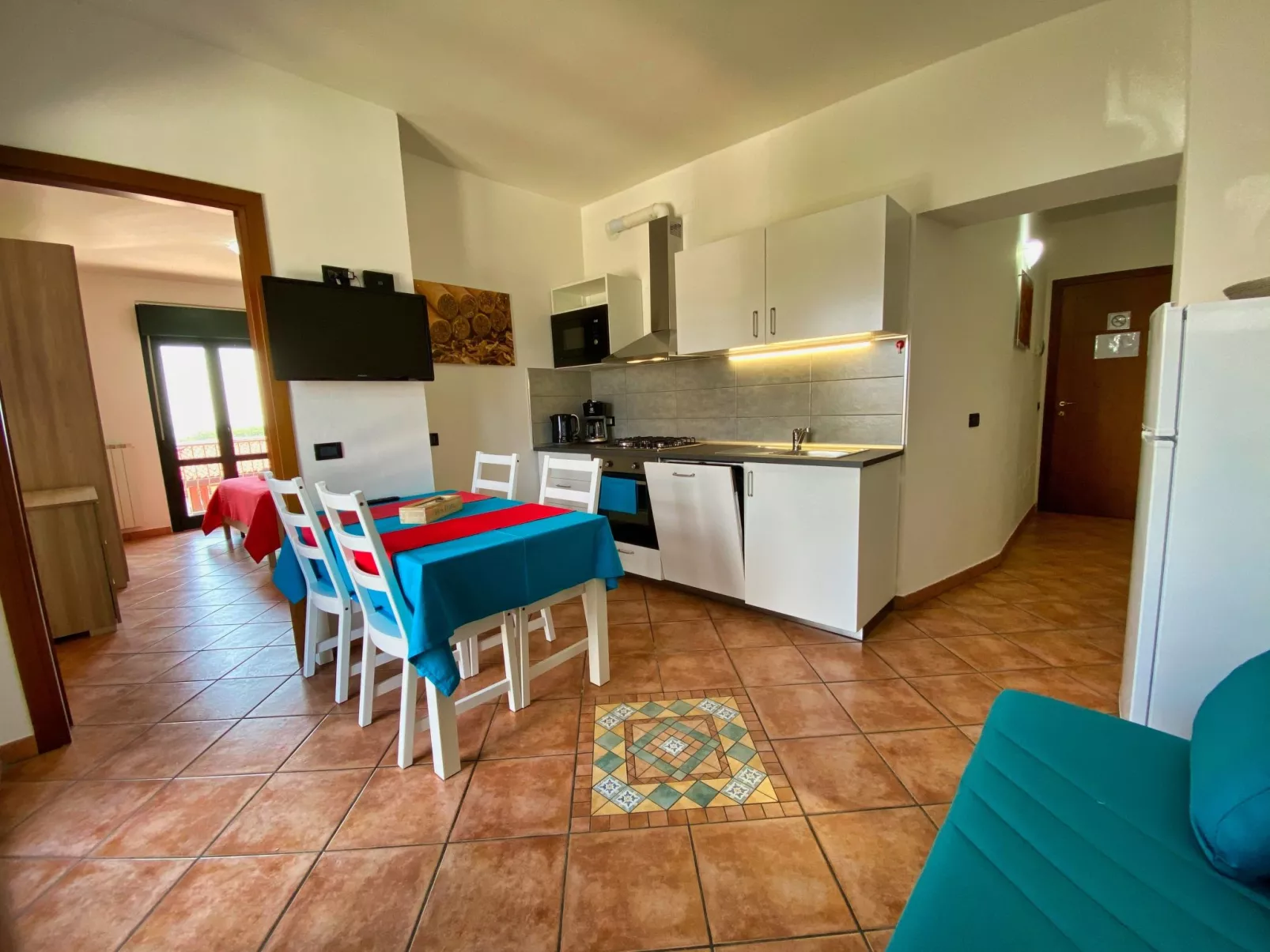 "Zweizimmerwohnung 3 Personen-Drinnen