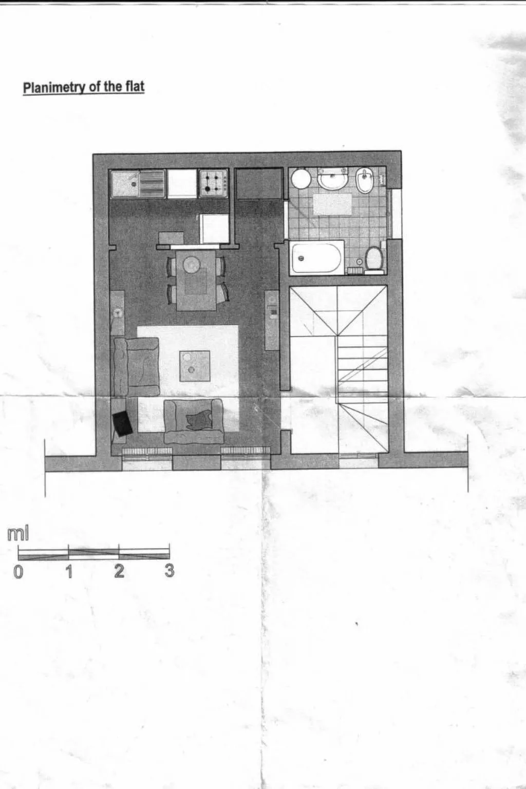 Zweijahreswohnung-Drinnen