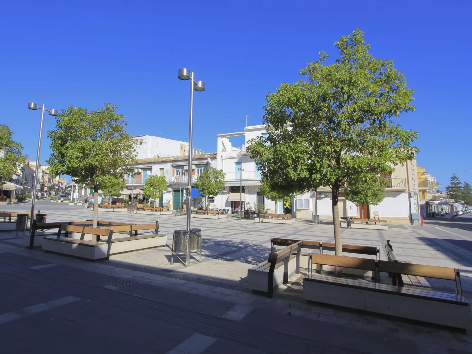Talete, im Zentrum 40 m vom Strand entfernt-Outside