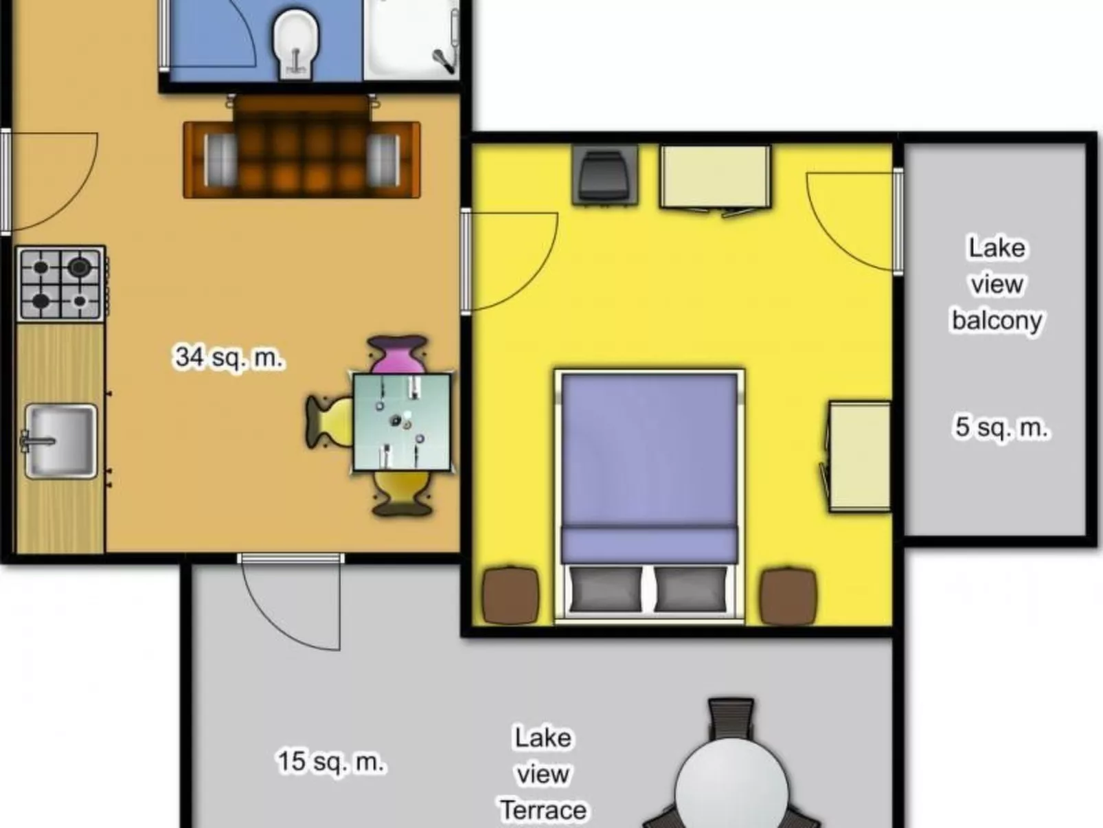 Wohnung in Solarolo mit privatem Parkplatz-Drinnen