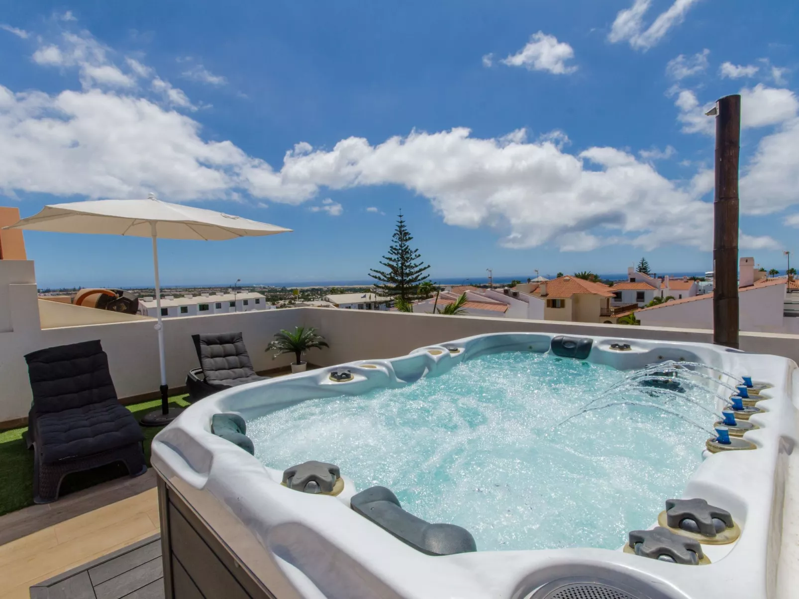 Sonnige Ferienvilla Maspalomas-Draußen