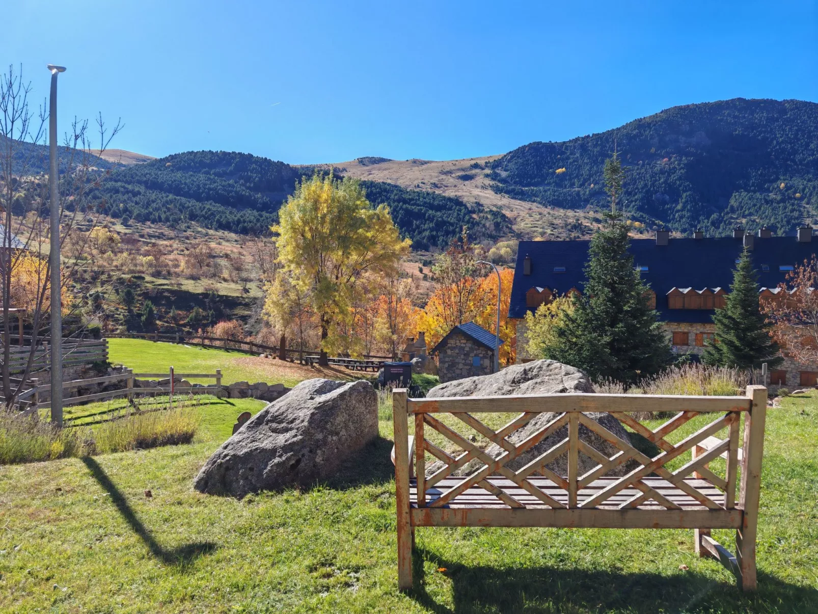 Duplex Muntanyó 2 mit Balkon und Blick auf den Berg Vall de Boí-Dedans