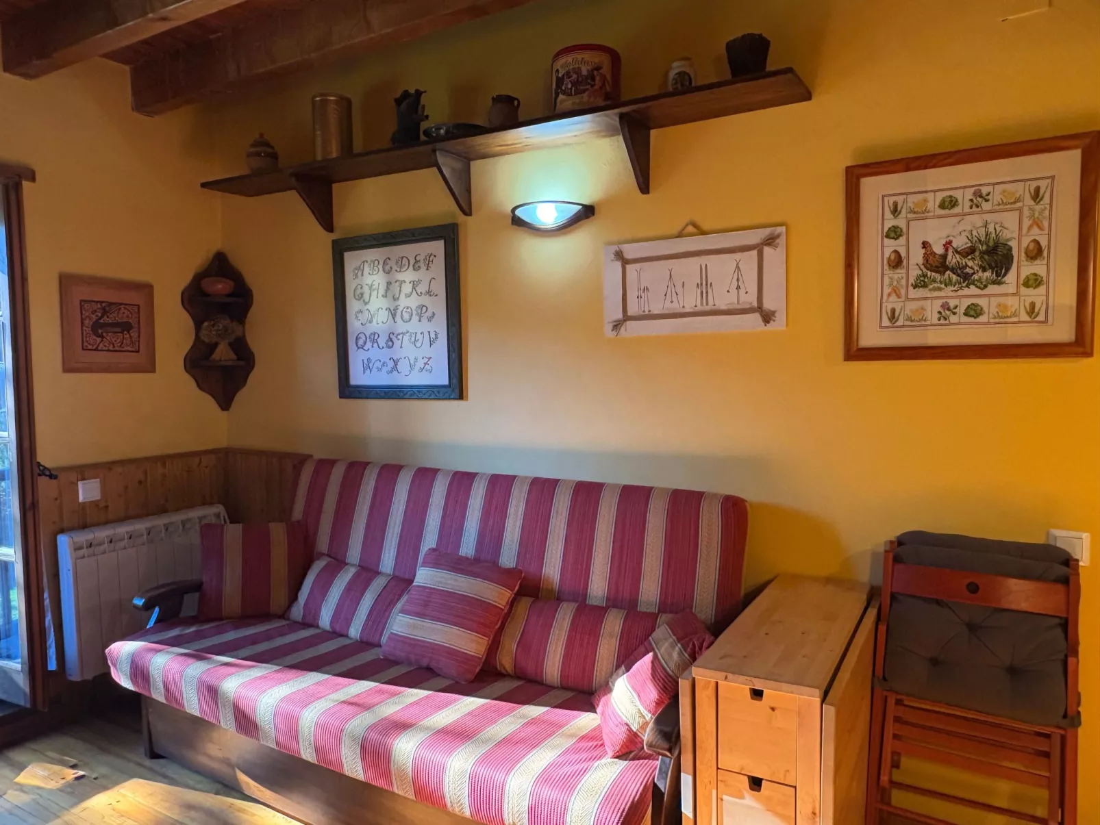 Bergwohnung mit Kamin Aigüestortes 1-Dedans