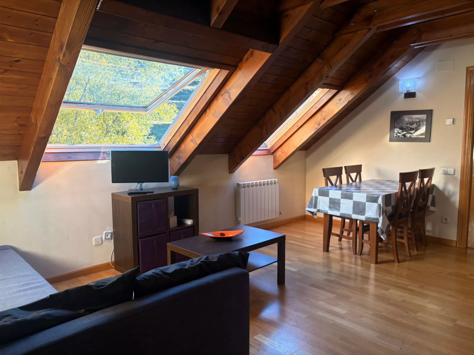 Dachgeschosswohnung mit Velux erta 3 Vall de Boí-Inside