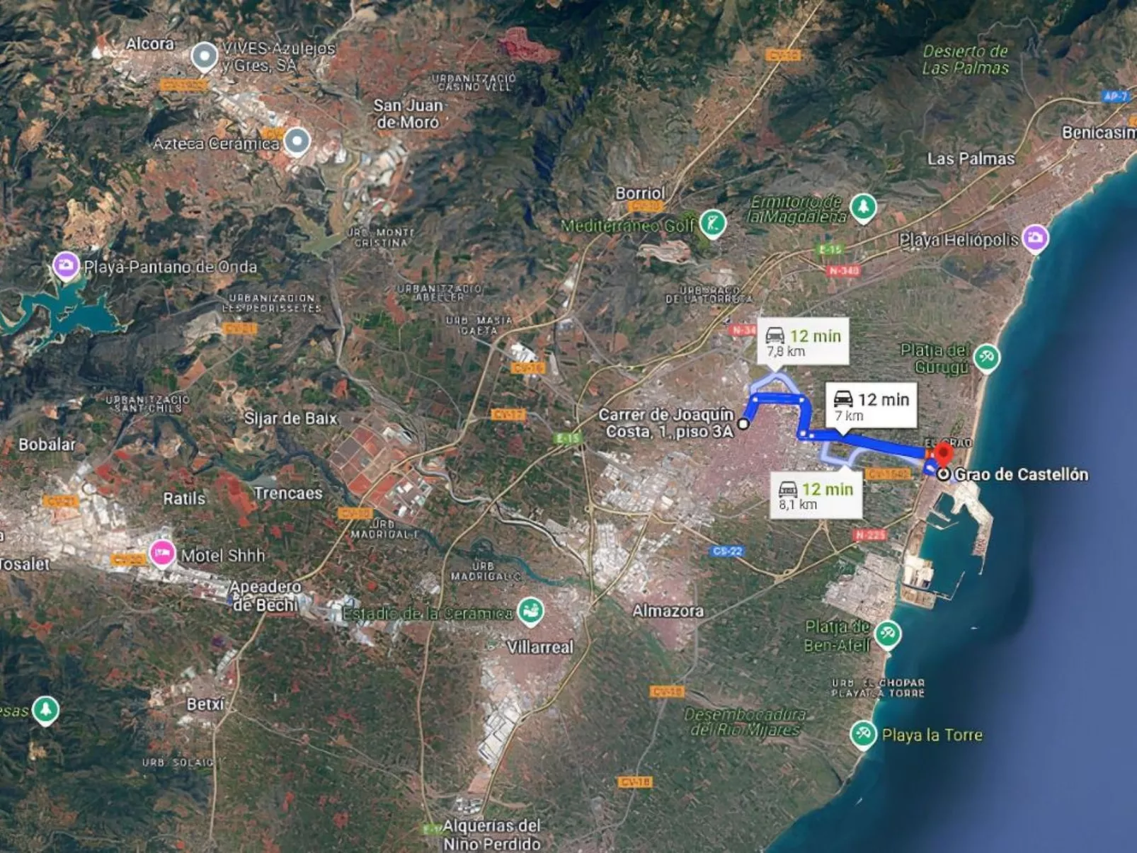 Appartement Castellon II REF 027-Dehors